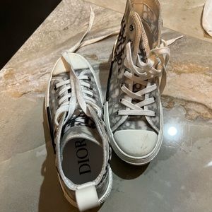 Dior high top sneakers